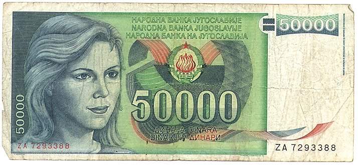 50000 dinarjev (1988)
